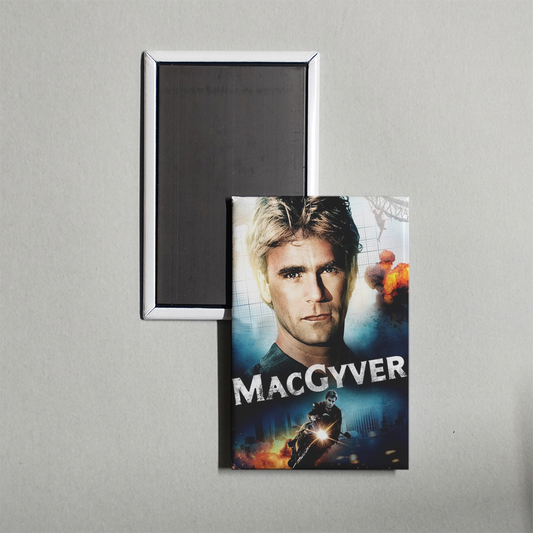 MacGyver TV Show Fridge Magnet