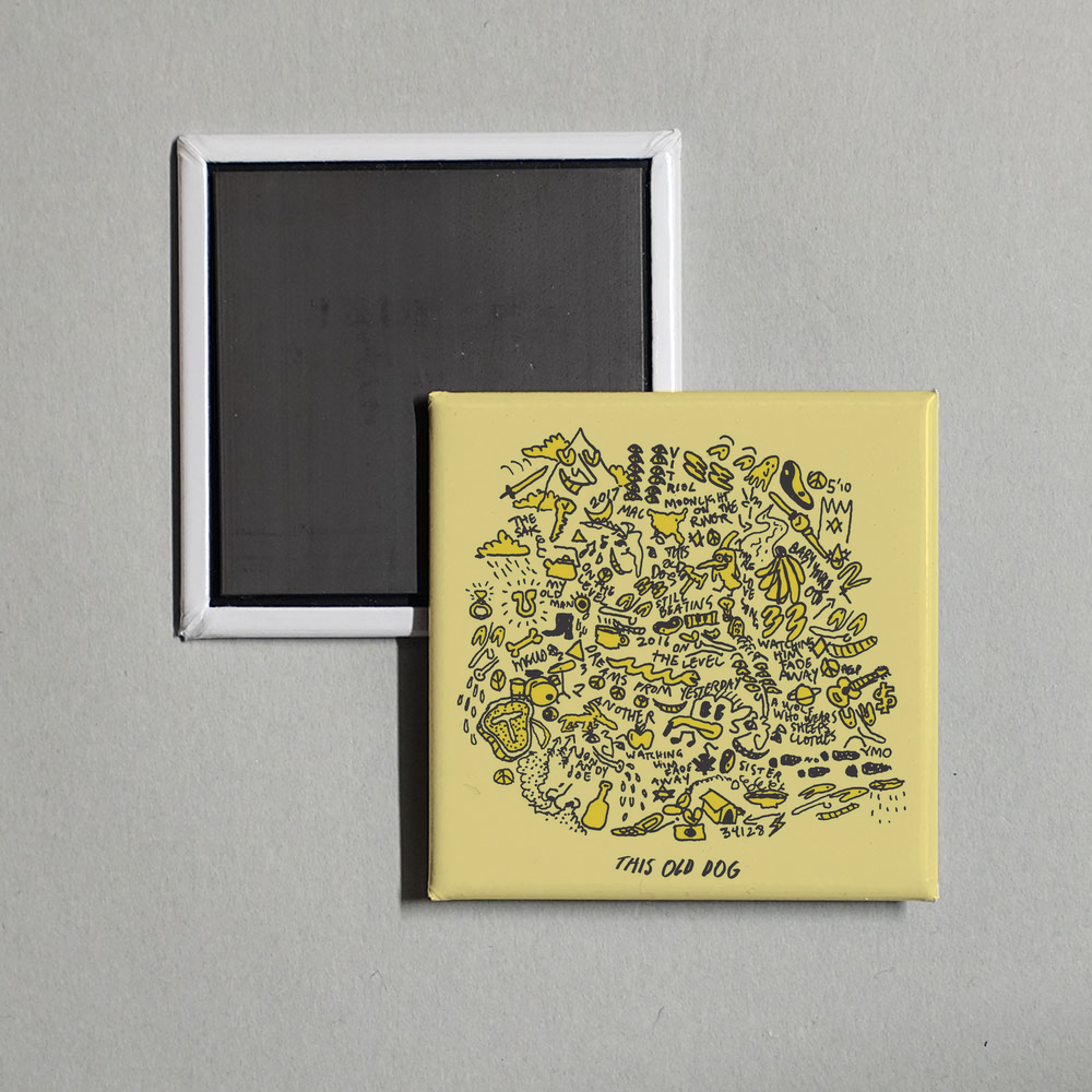 Mac DeMarco - This Old Dog Album Cover Fridge Magnet