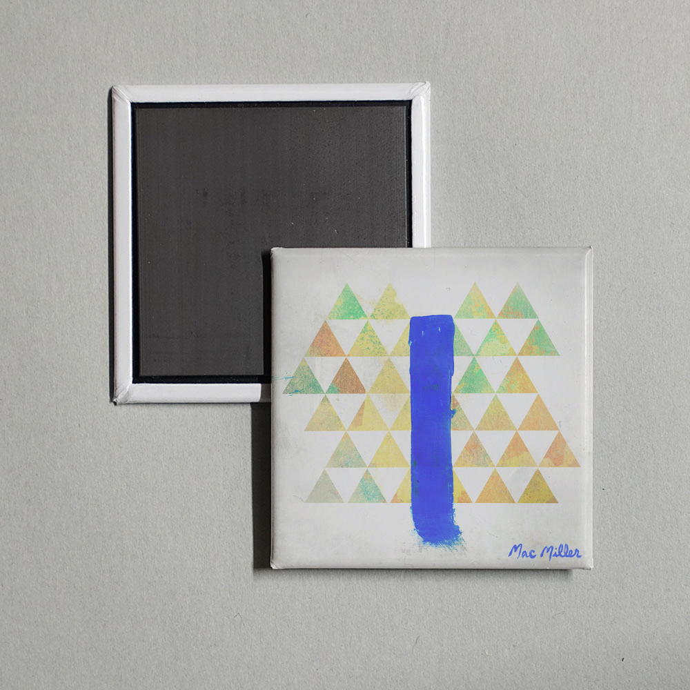 Mac Miller - Blue Slide Park Album Cover Fridge Magnet