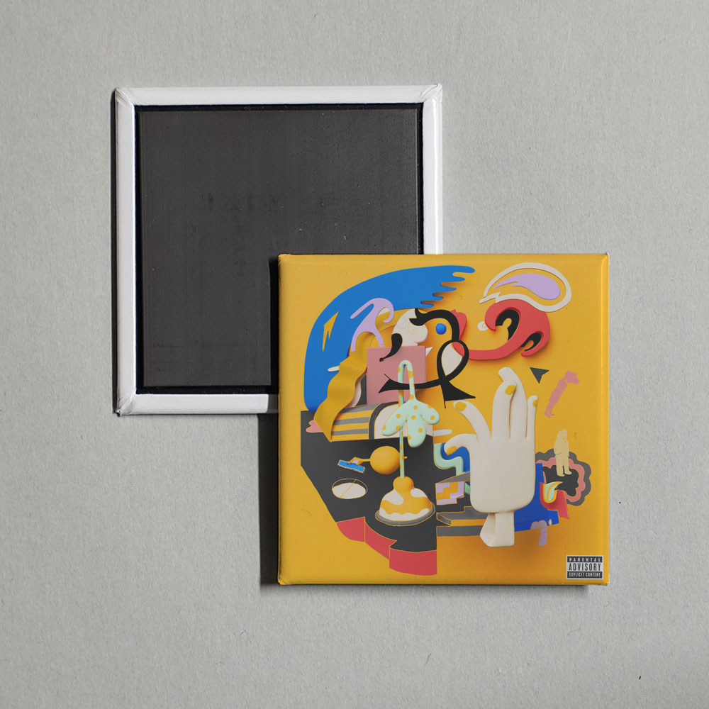 Mac Miller - Faces Album Cover Fridge Magnet