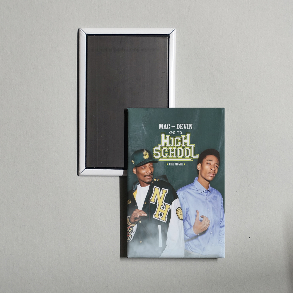 Mac & Devin Go to High School Mini Movie Fridge Magnet