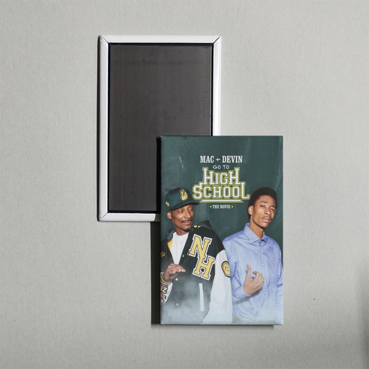 Mac & Devin Go to High School Mini Movie Fridge Magnet