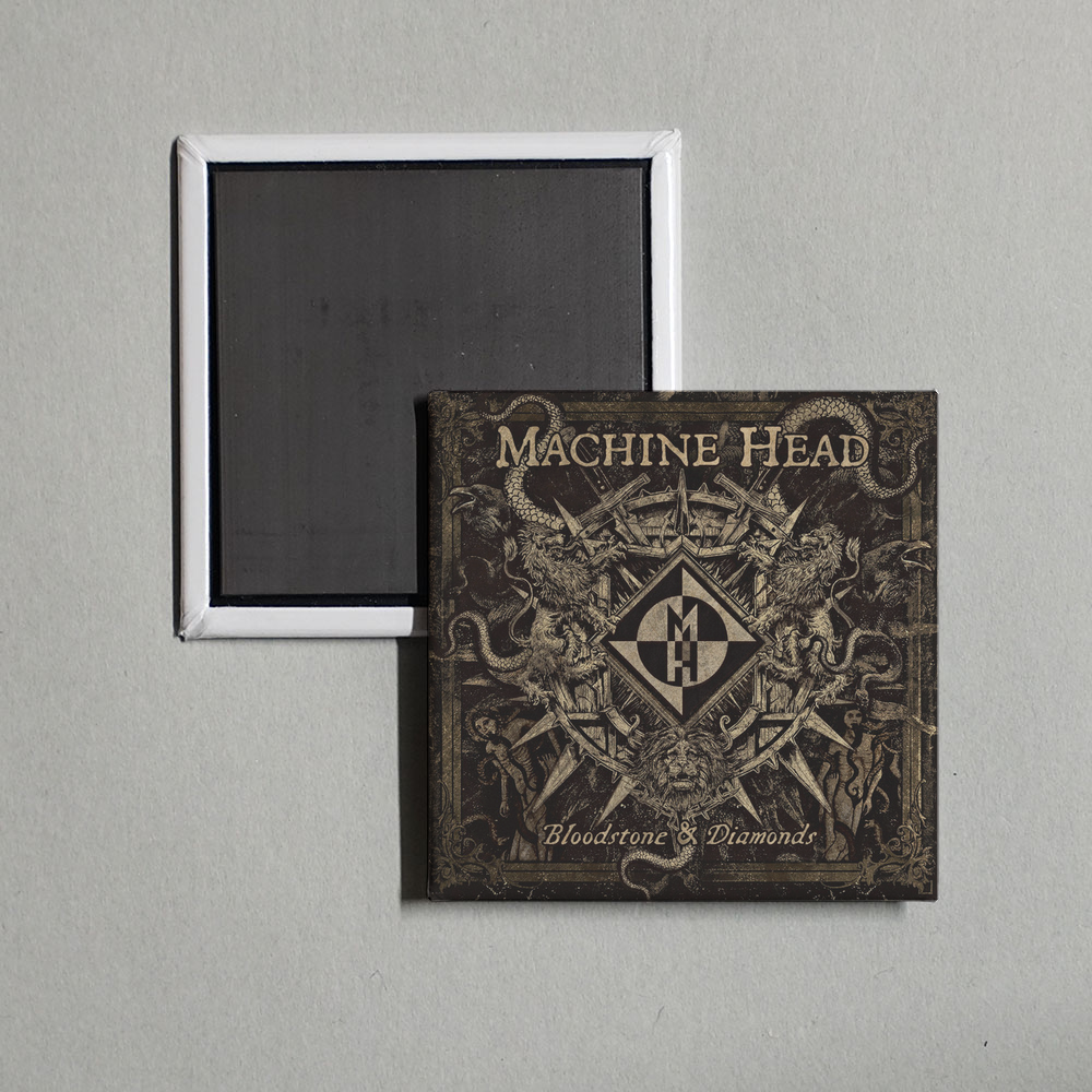 Machine Head - Bloodstone & Diamonds Album Cover Fridge Magnet