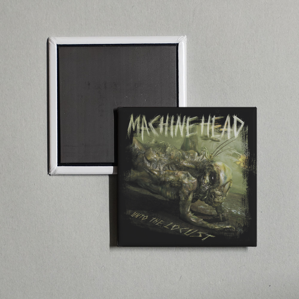 Machine Head - Unto The Locust Album Cover Fridge Magnet