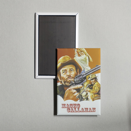 Macho Callahan Mini Movie Fridge Magnet