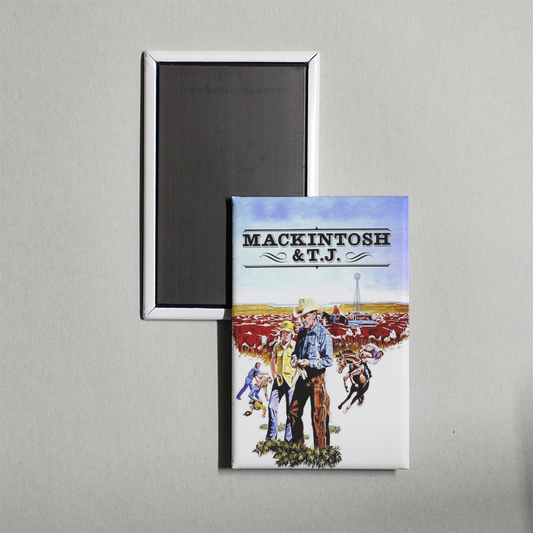 Mackintosh and T.J. Mini Movie Fridge Magnet