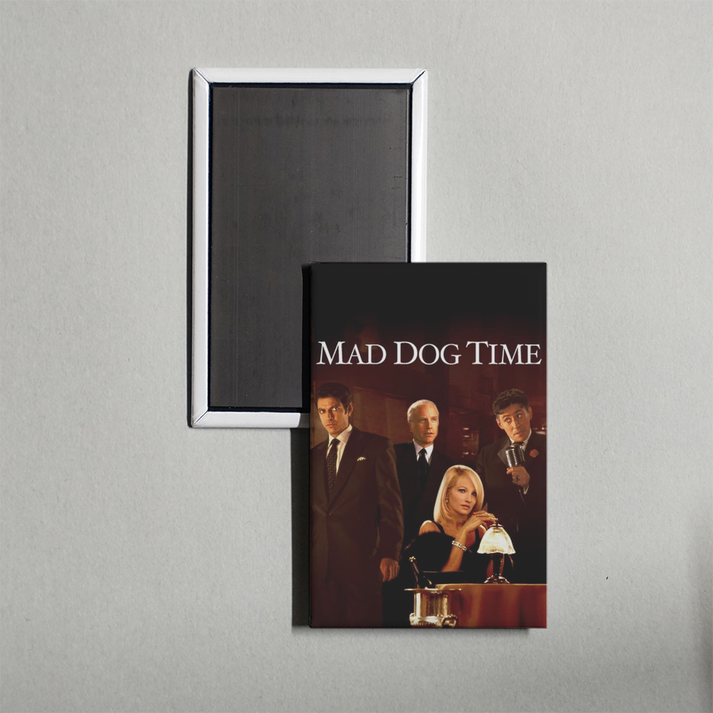 Mad Dog Time Mini Movie Fridge Magnet