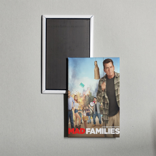 Mad Families Mini Movie Fridge Magnet