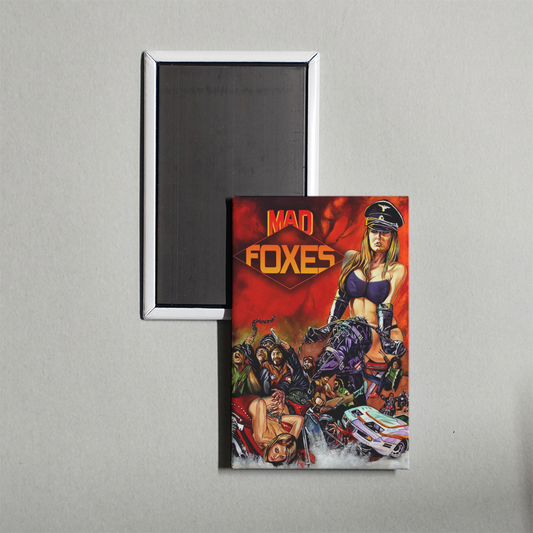 Mad Foxes Mini Movie Fridge Magnet