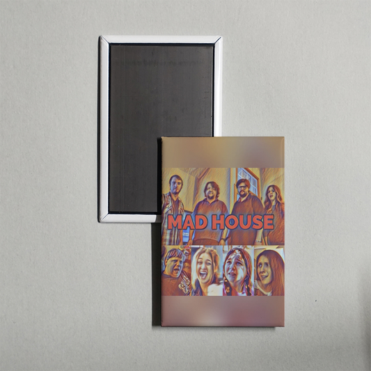 Mad House Mini Movie Fridge Magnet