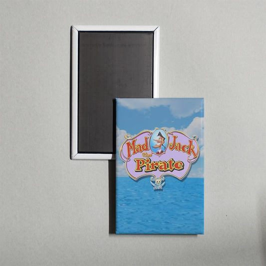 Mad Jack the Pirate TV Show Fridge Magnet