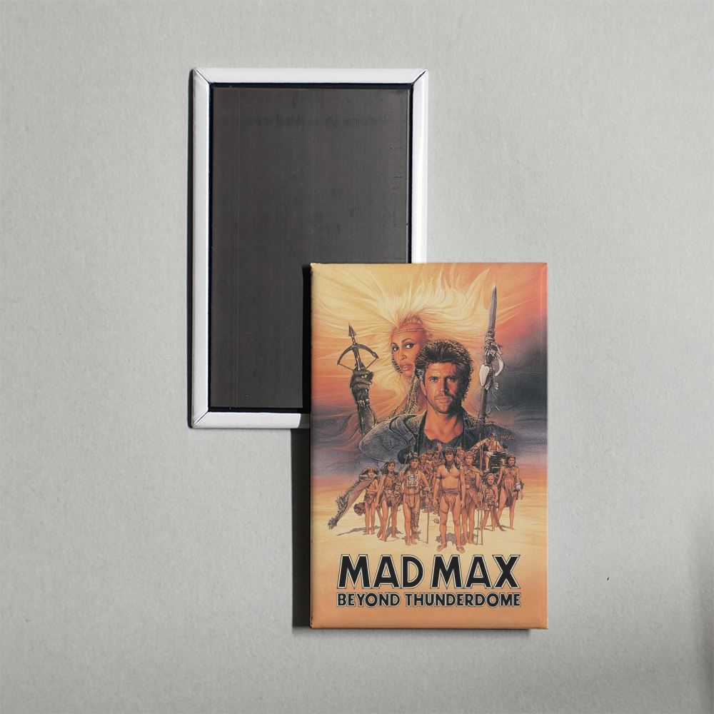 Mad Max Beyond Thunderdome Mini Movie Fridge Magnet