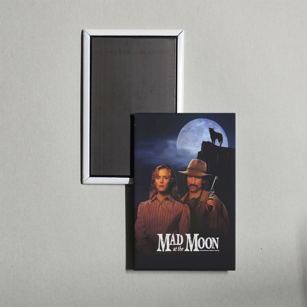 Mad at the Moon Mini Movie Fridge Magnet