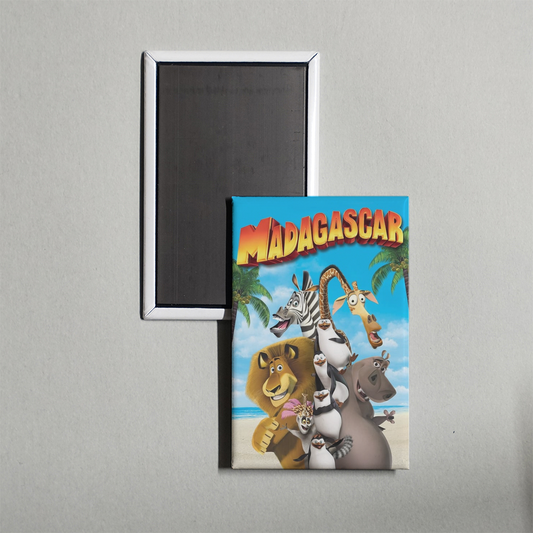 Madagascar Mini Movie Fridge Magnet