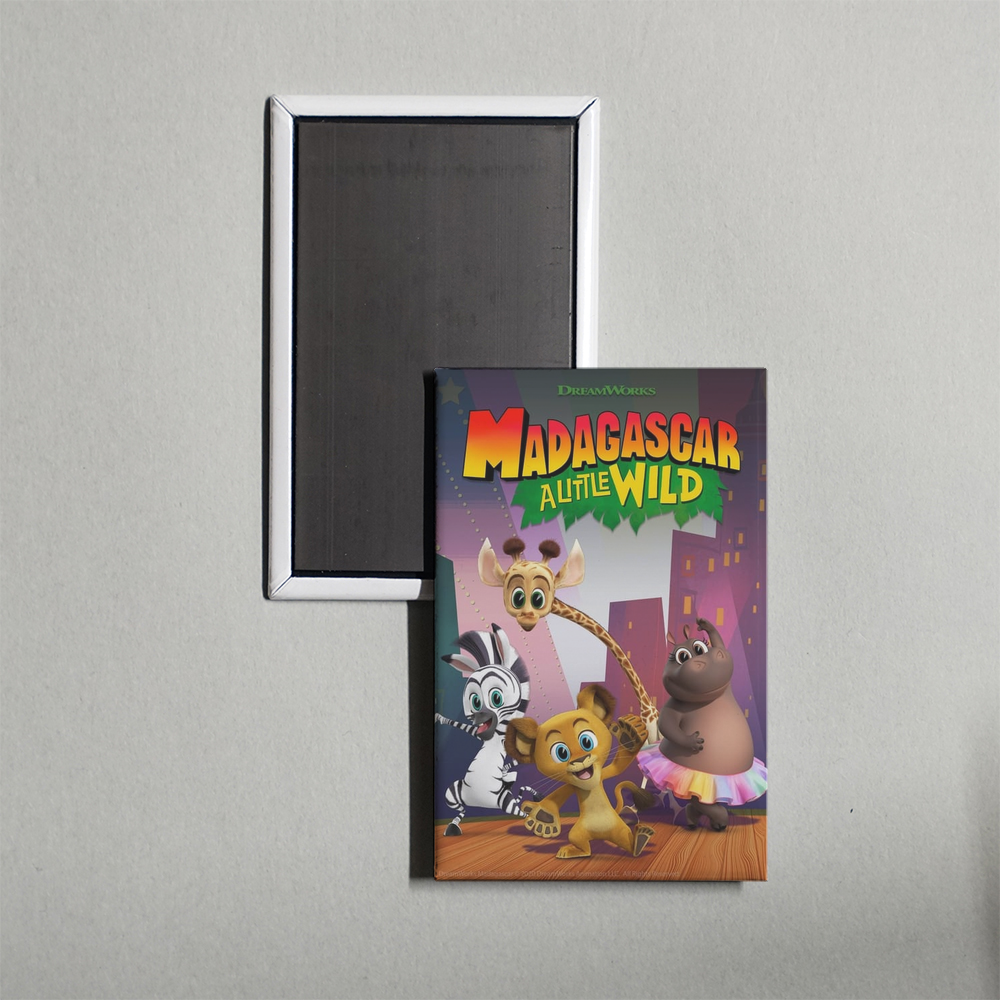 Madagascar A Little Wild TV Show Fridge Magnet