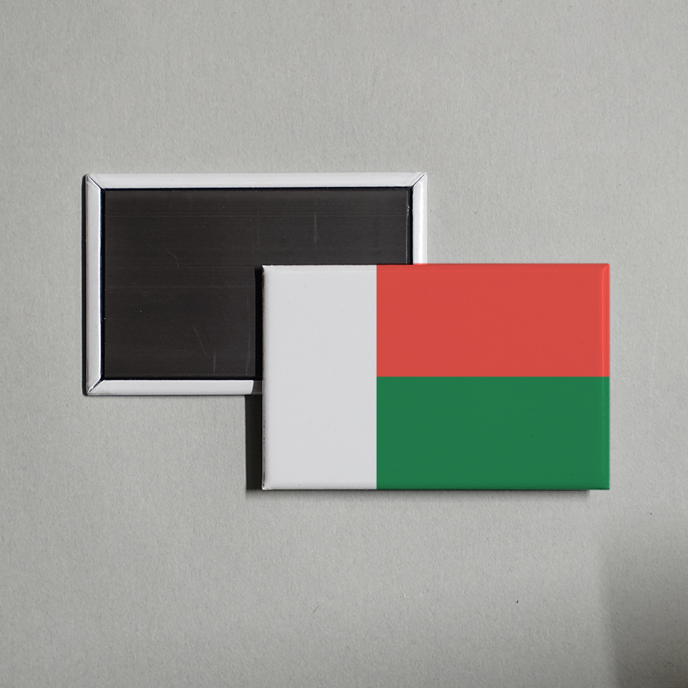 Madagascar Flag Fridge Magnet