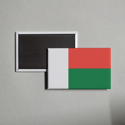 Madagascar Flag Fridge Magnet