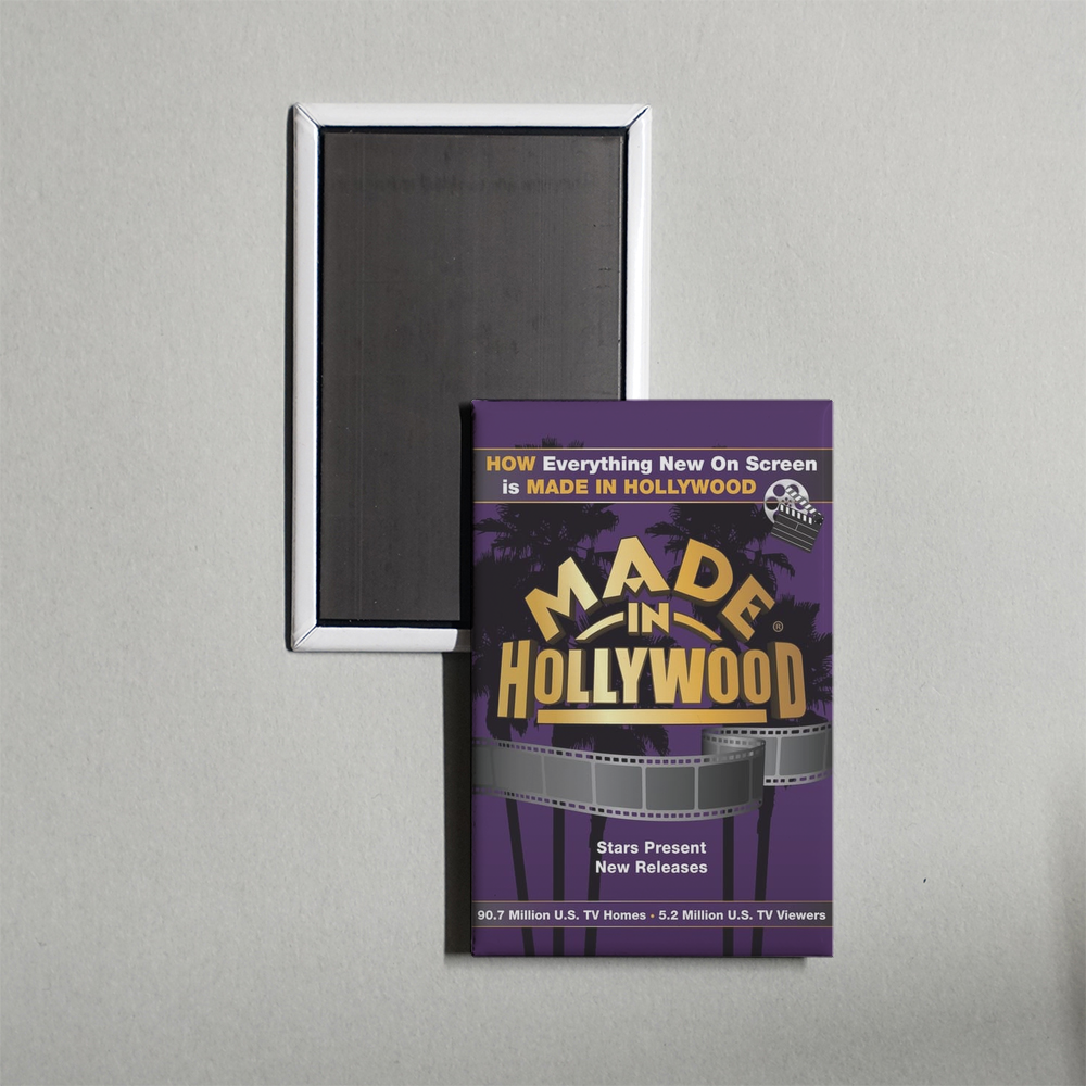 Made in Hollywood TV Show Fridge Magnet