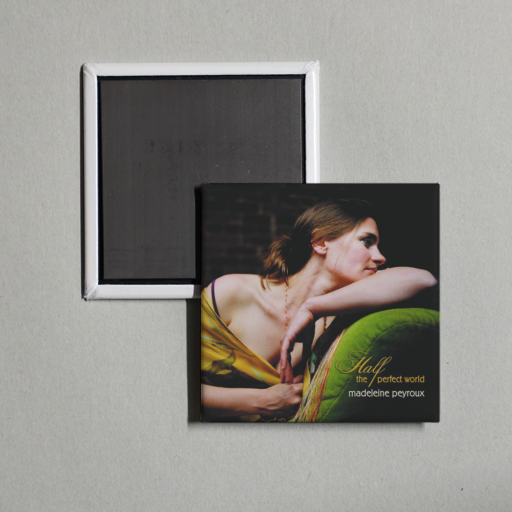 Madeleine Peyroux - Half The Perfect World Album Cover Fridge Magnet