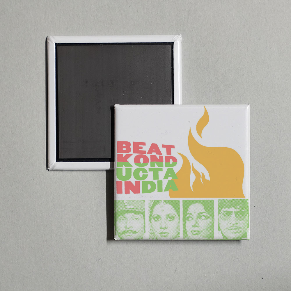 Madlib - Beat Konducta Vol. 3 & 4 In India Album Cover Fridge Magnet