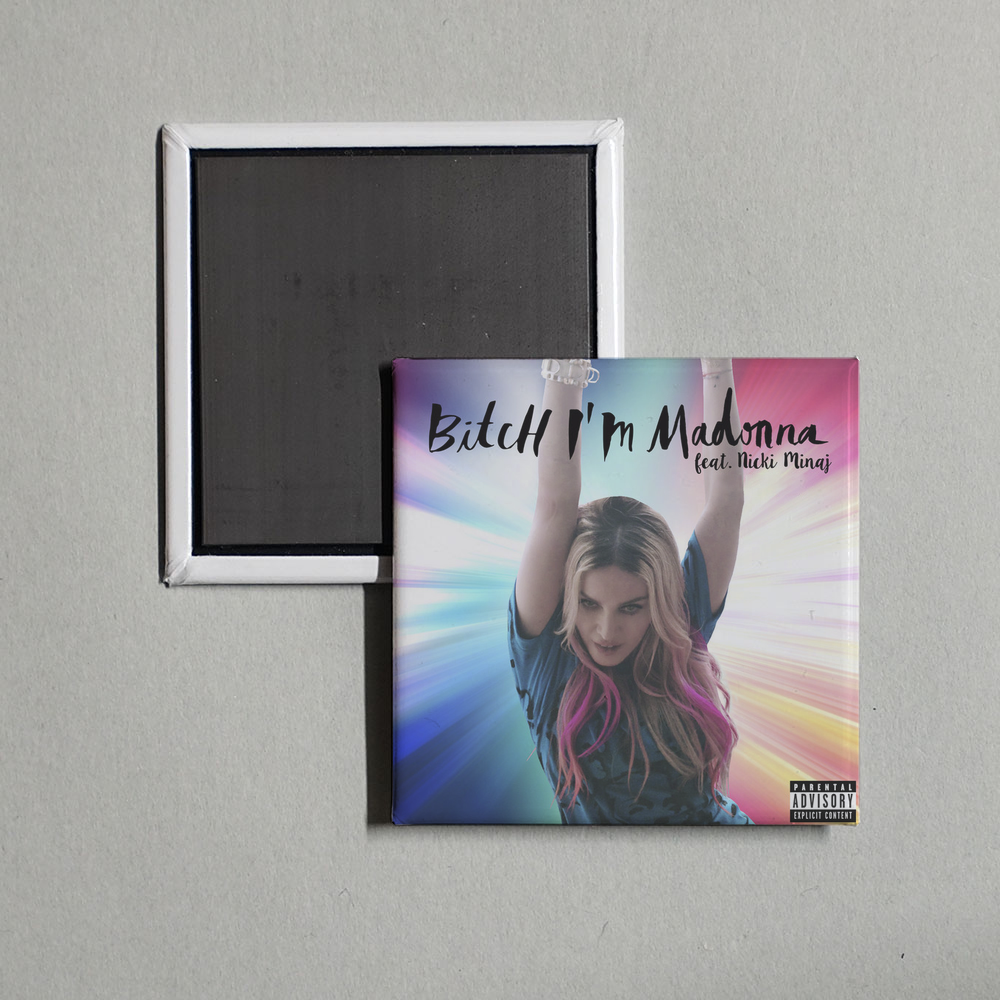 Madonna - Bitch I'm Madonna Album Cover Fridge Magnet