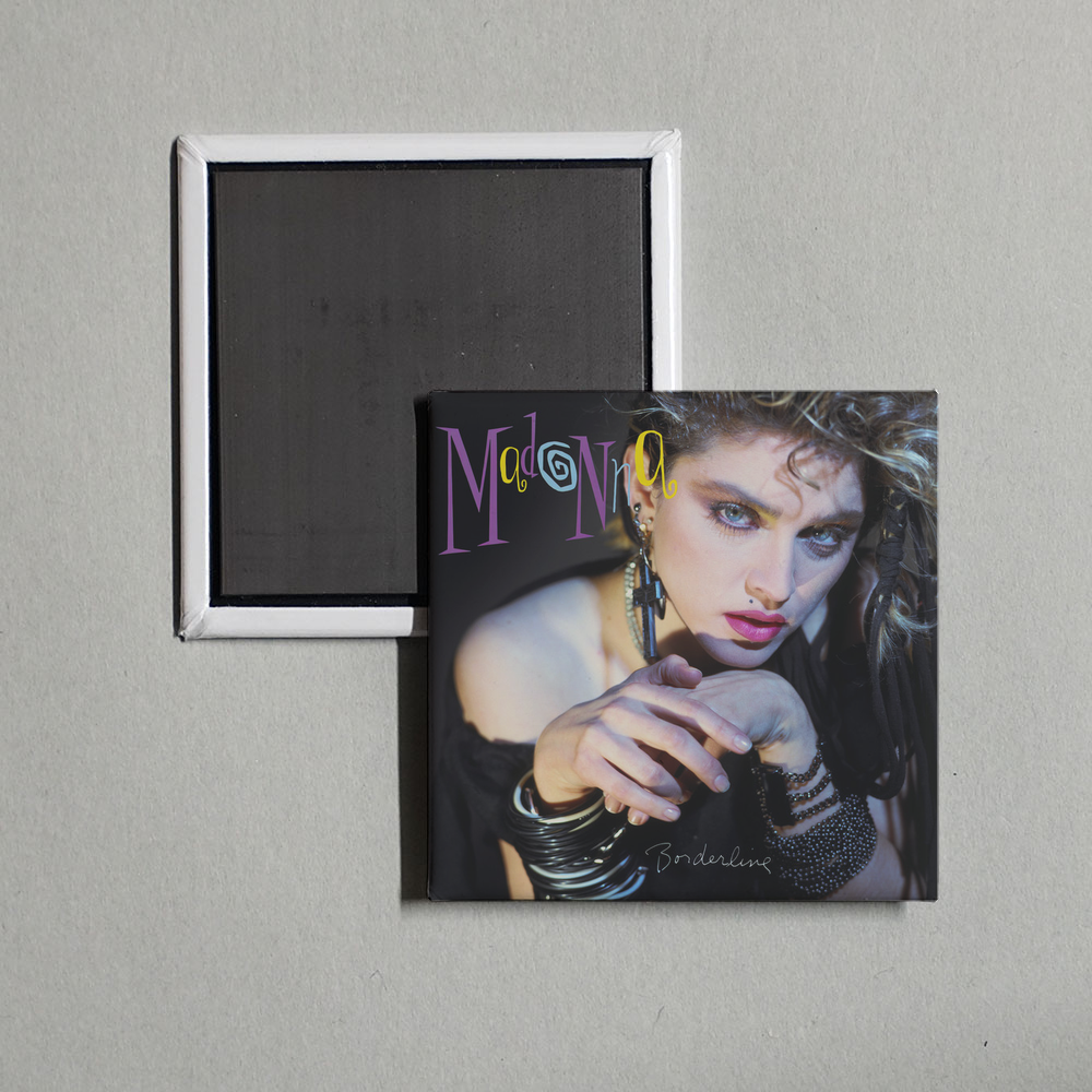 Madonna - Borderline Album Cover Fridge Magnet