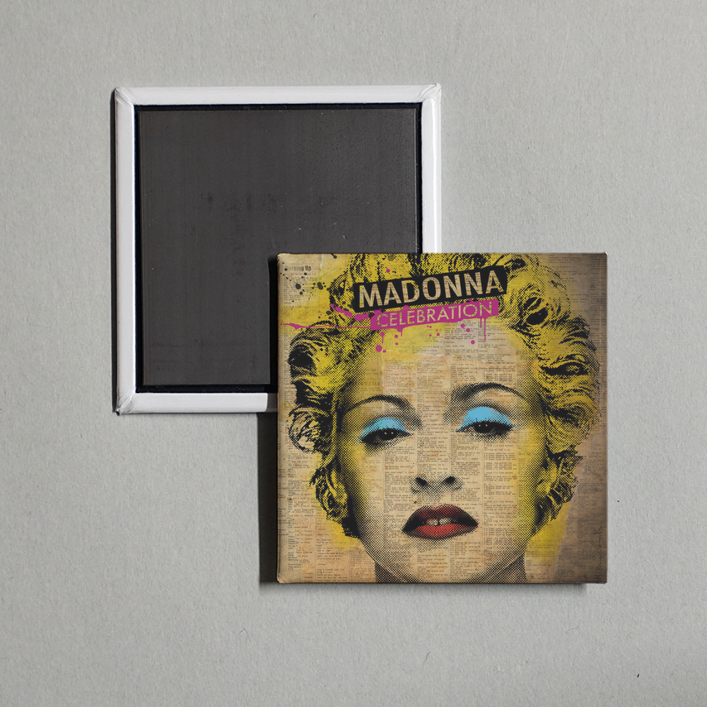 Madonna - Celebration (double disc version) Album Cover Fridge Magnet