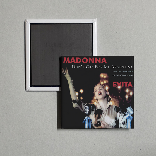Madonna - Don't Cry For Me Argentina Album Cover Fridge Magnet