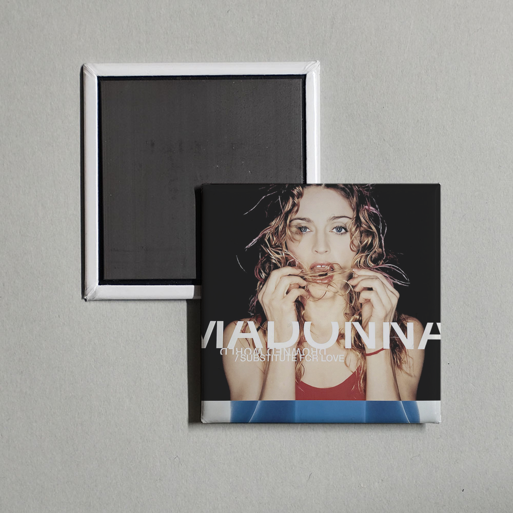 Madonna - Drowned World  Substitute for Love Album Cover Fridge Magnet