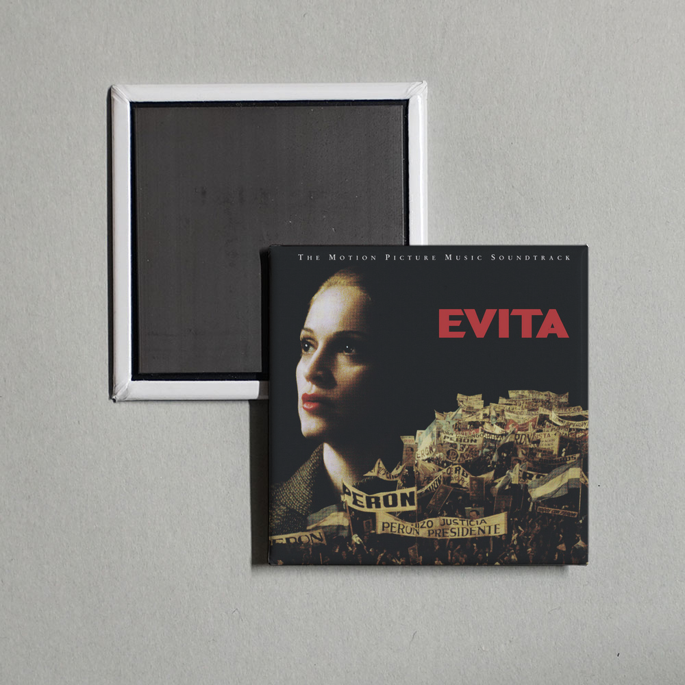 Madonna - Evita The Complete Motion Picture Music Soundtrack Album Cover Fridge Magnet
