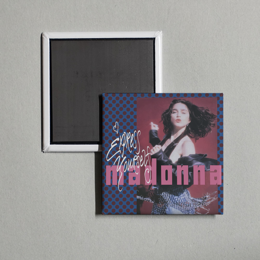 Madonna - Express Yourself Album Cover Fridge Magnet