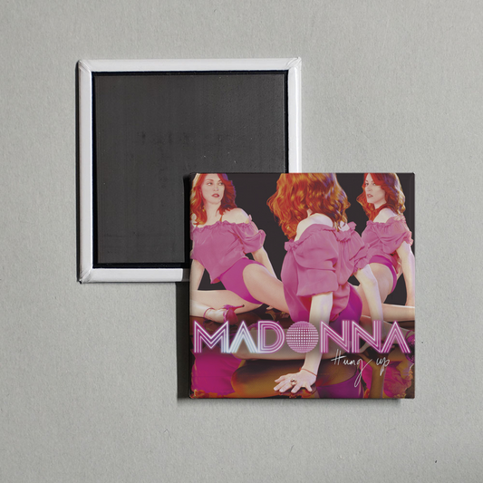 Madonna - Hung Up Album Cover Fridge Magnet