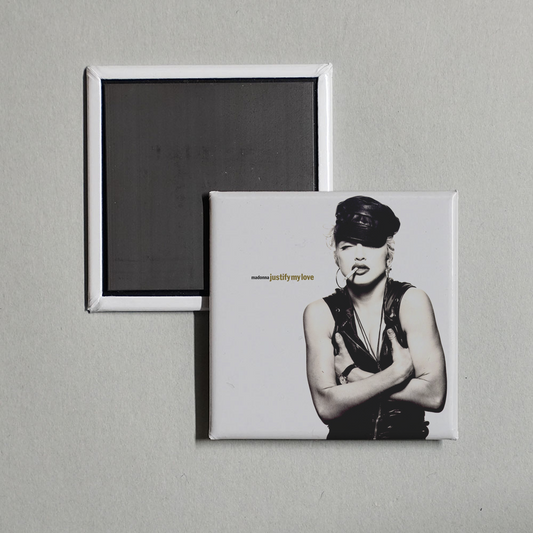 Madonna - Justify My Love (Remixes) Album Cover Fridge Magnet