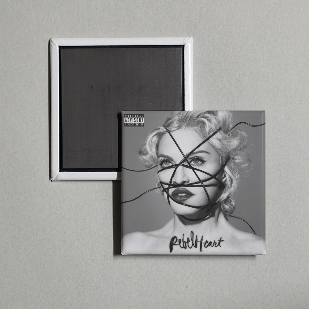 Madonna - Rebel Heart (Deluxe) Album Cover Fridge Magnet