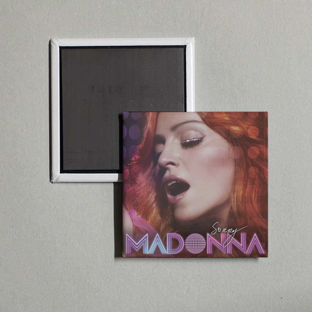 Madonna - Sorry Album Cover Fridge Magnet