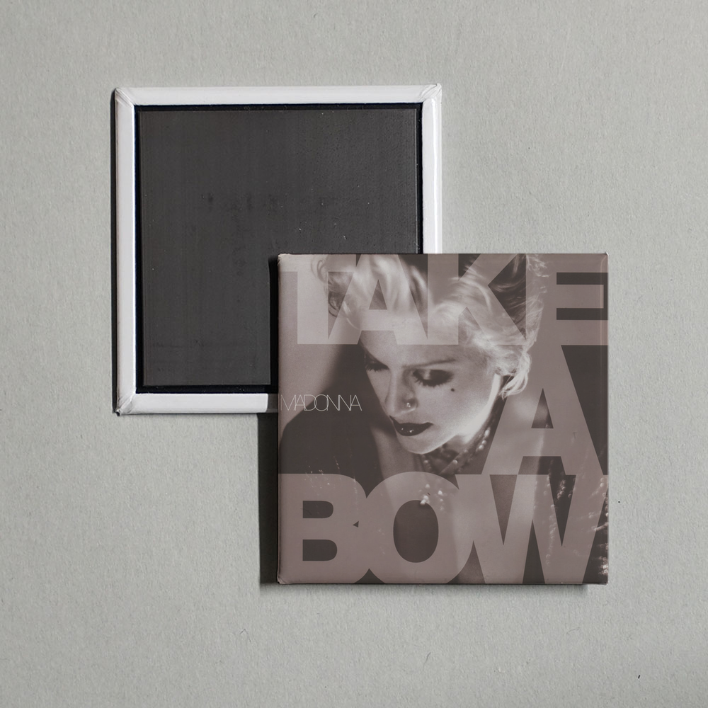 Madonna - Take a Bow Album Cover Fridge Magnet