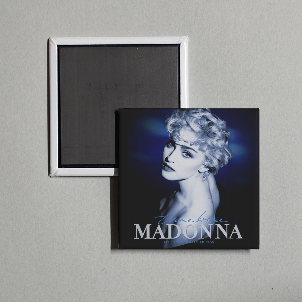 Madonna - True Blue (35th Anniversary Edition) Album Cover Fridge Magnet