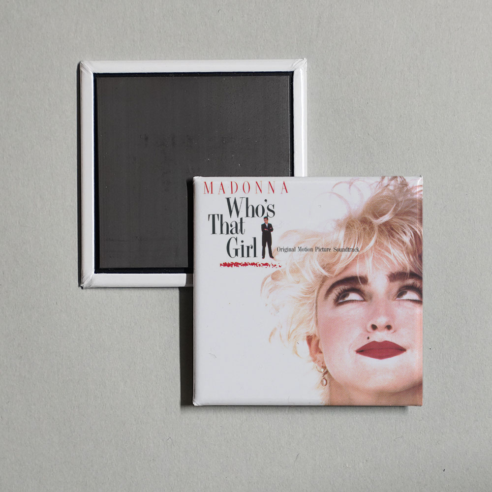 Madonna - Who's That Girl Soundtrack Album Cover Fridge Magnet