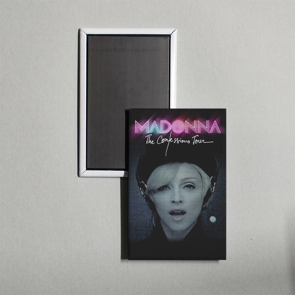 Madonna The Confessions Tour Mini Movie Fridge Magnet