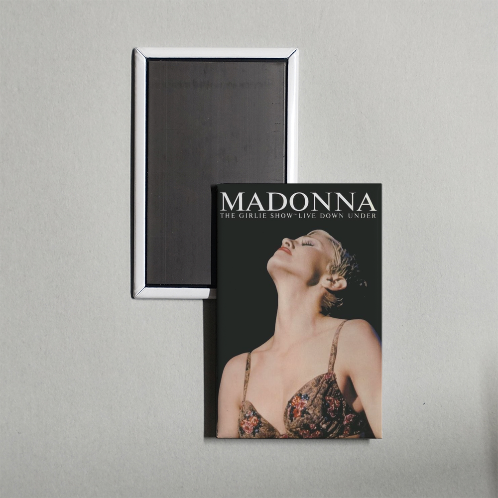 Madonna The Girlie Show - Live Down Under Mini Movie Fridge Magnet