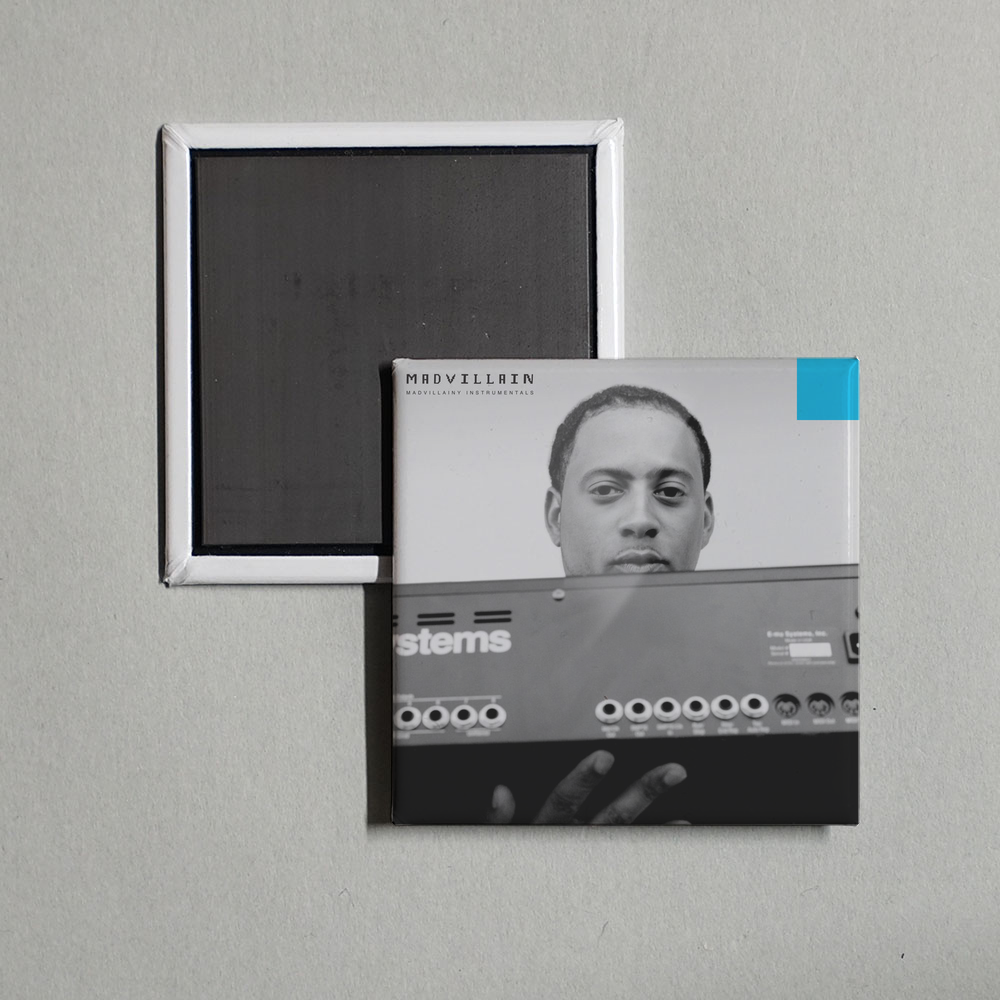 Madvillain - Madvillainy Instrumentals Album Cover Fridge Magnet