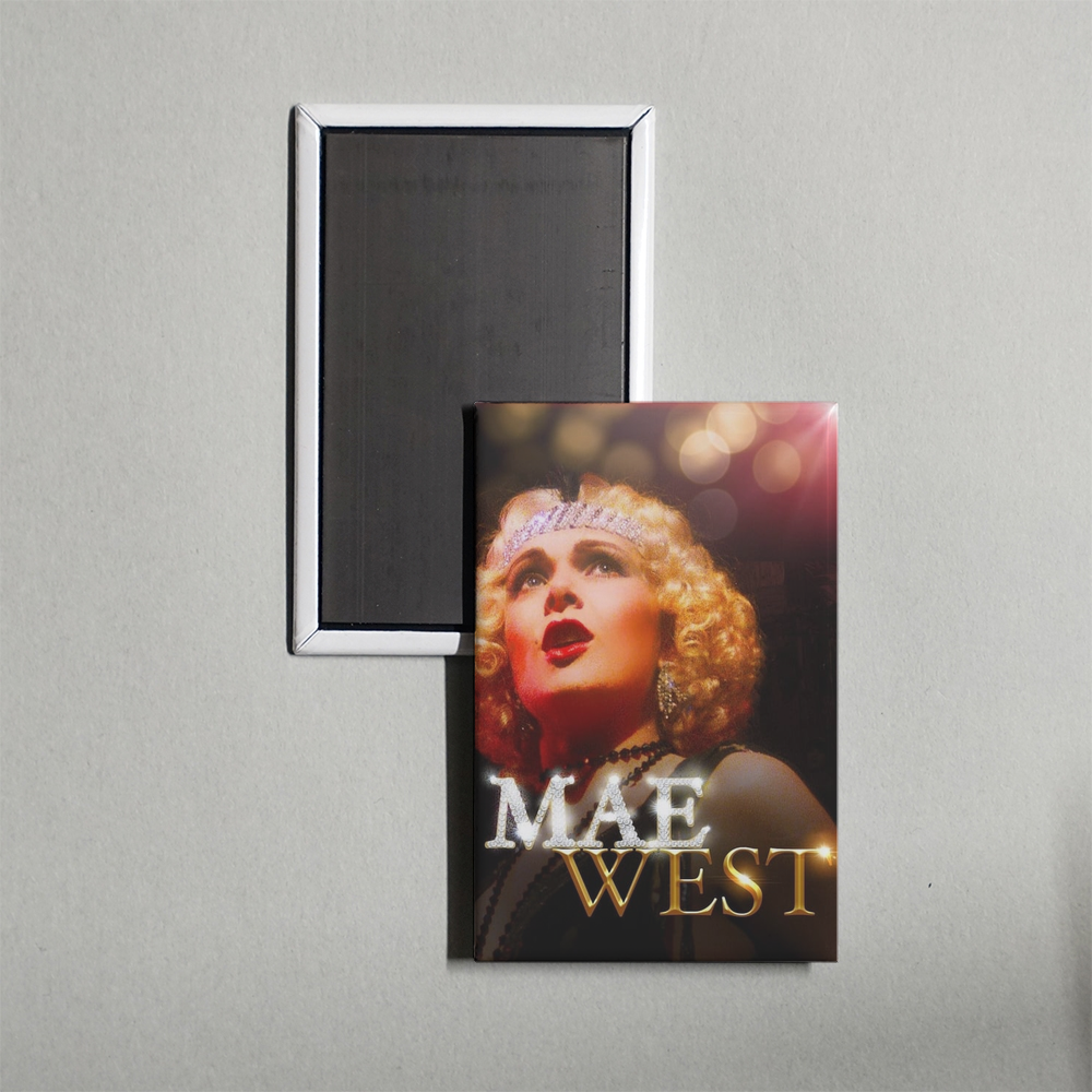 Mae West Mini Movie Fridge Magnet