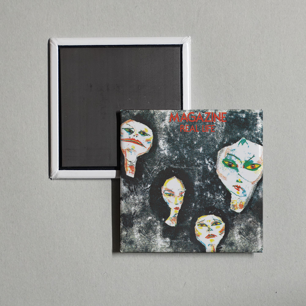 Magazine - Real Life Album Cover Fridge Magnet