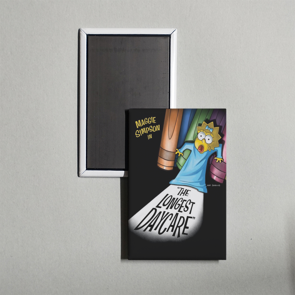 Maggie Simpson in The Longest Daycare Mini Movie Fridge Magnet