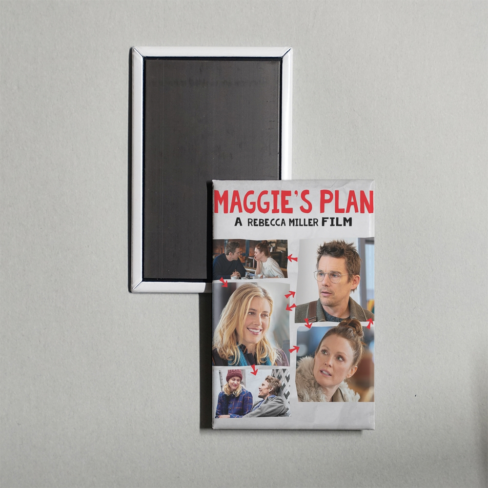 Maggie's Plan Mini Movie Fridge Magnet