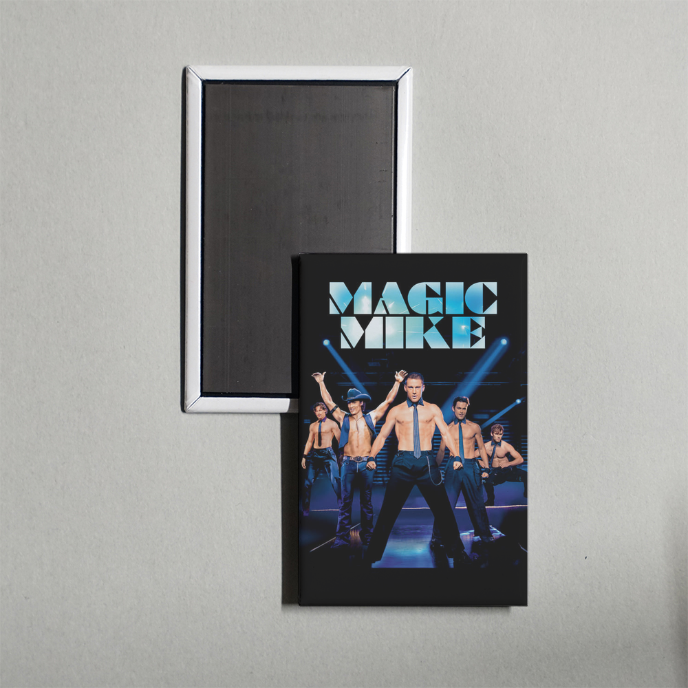 Magic Mike Mini Movie Fridge Magnet