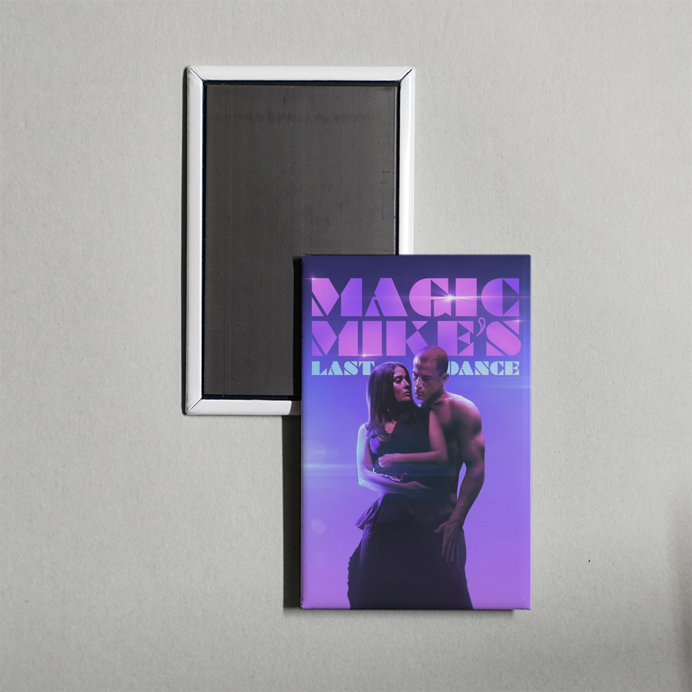 Magic Mike's Last Dance Mini Movie Fridge Magnet