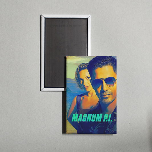 Magnum P.I. TV Show Fridge Magnet