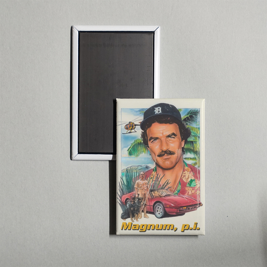 Magnum, P.I. TV Show Fridge Magnet