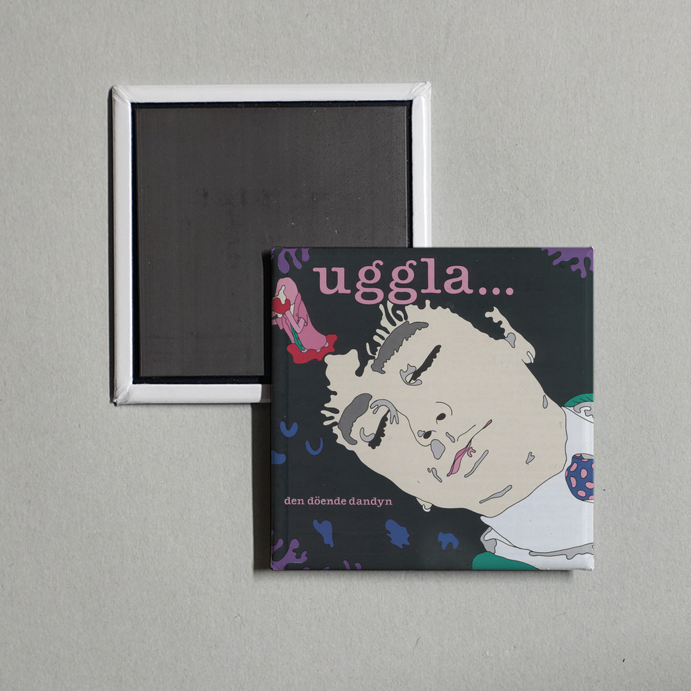 Magnus Uggla - Den döende dandyn Album Cover Fridge Magnet